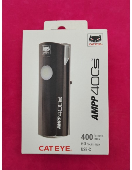 6-6-170785-1-Iluminacion Bicicleta Cateye AMP 400S Sin Uso