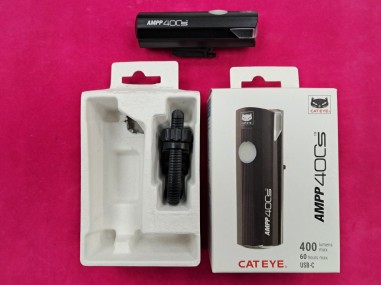 6-6-170785-2-Iluminacion Bicicleta Cateye AMP 400S Sin Uso