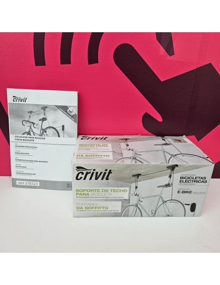 8-8-79860-1-Soporte Bicicleta De Techo CRIVIT (sin Uso)