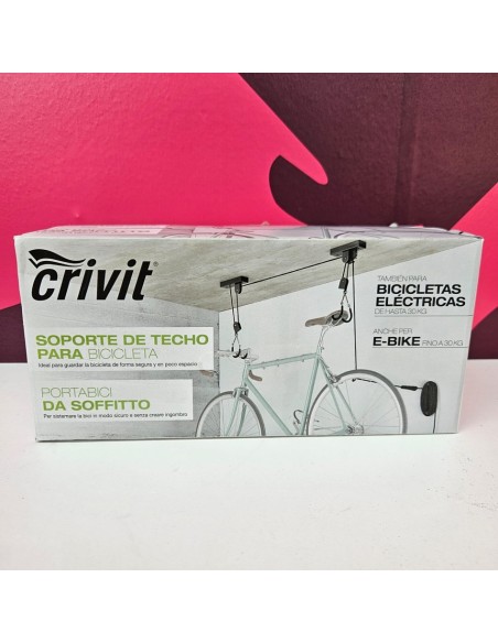 8-8-79860-2-Soporte Bicicleta De Techo CRIVIT (sin Uso)