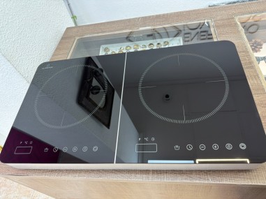 1-1-276547-1-Placa Induccion Portatil Klarstein Cookio 3500W 2 Fuegos (Nuevo)