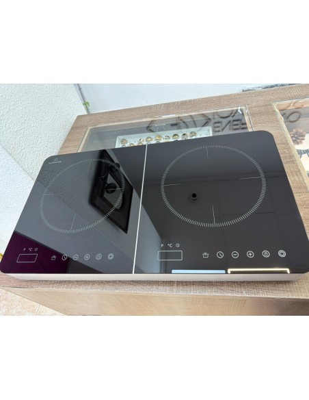 1-1-276547-1-Placa Induccion Portatil Klarstein Cookio 3500W 2 Fuegos (Nuevo)