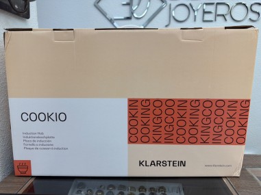 1-1-276547-3-Placa Induccion Portatil Klarstein Cookio 3500W 2 Fuegos (Nuevo)