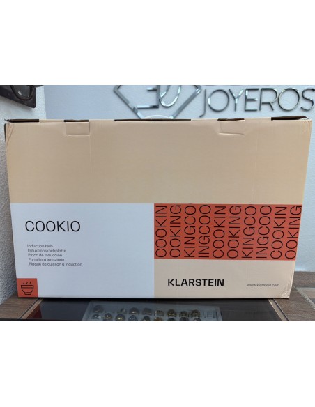 1-1-276547-3-Placa Induccion Portatil Klarstein Cookio 3500W 2 Fuegos (Nuevo)