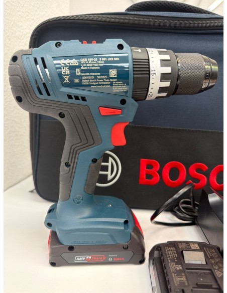 1-1-275186-2-Taladro A Bateria Taladro atornillador Bosch Professional GSB 18V-2 LI 1.5Ah Con Bolsa 