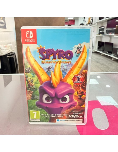 7-7-89676-1-Videojuego Nintendo Switch Spyro Triology