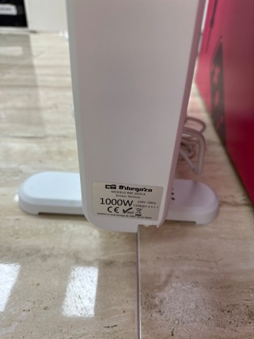 8-8-80053-3-Radiador Electrico Orbegozo rre 1010A 1000w