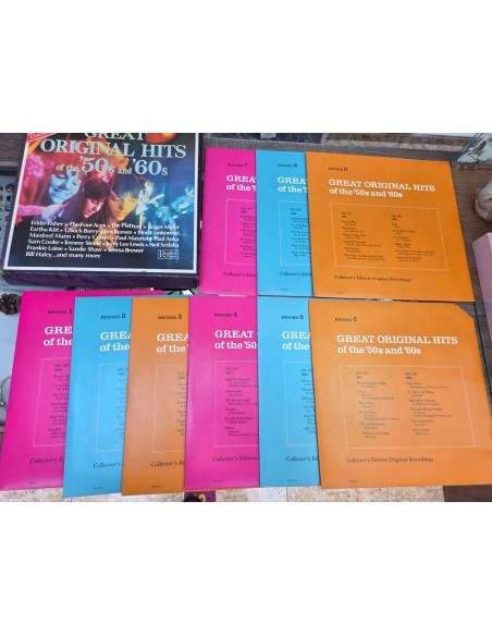 1-1-276796-2-Coleccionismo Musical Great Original Hits 50 60