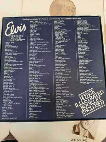 1-1-276798-3-Coleccionismo Musical Elvis The Legend 1954-1961