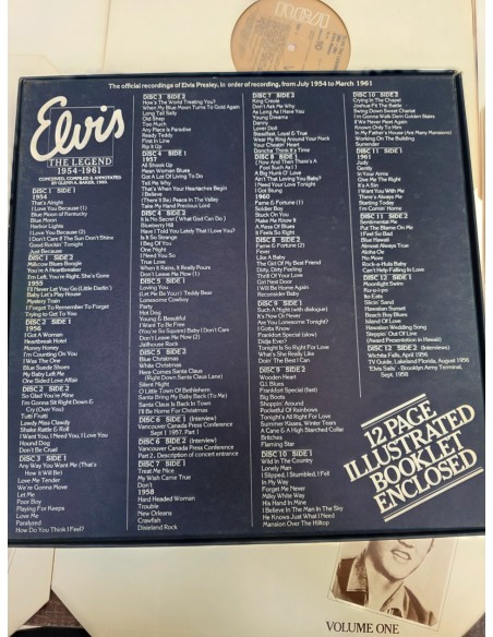 1-1-276798-3-Coleccionismo Musical Elvis The Legend 1954-1961