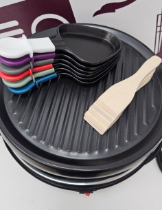 8-8-80100-1-Cocina Set De Raclette Y Parrilla Livoo (sin Uso) 2