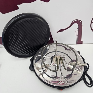 8-8-80100-4-Cocina Set De Raclette Y Parrilla Livoo (sin Uso)