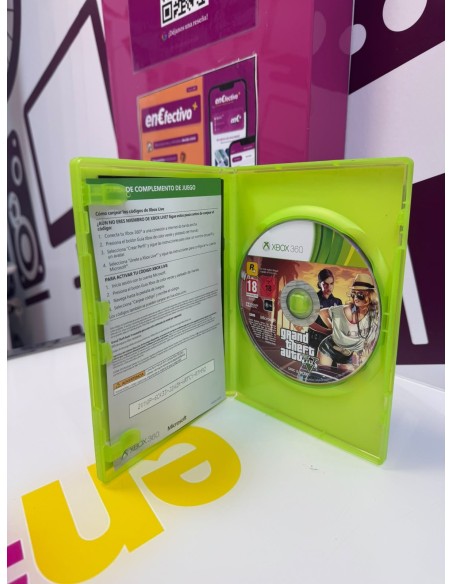 9-9-79311-2-Videojuego Xbox 360 grand theft auto V 