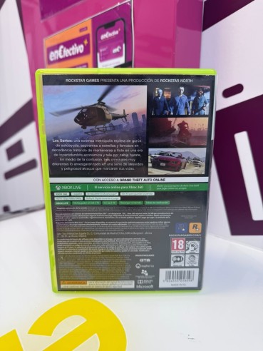 9-9-79311-3-Videojuego Xbox 360 grand theft auto V 