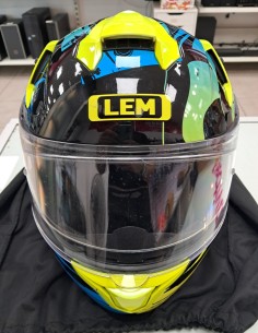 6-6-171257-1-Casco Integral Casco de moto LEM Talla M