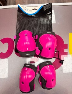 7-7-89906-1-Protecciones Patinaje Btwin Sin Uso