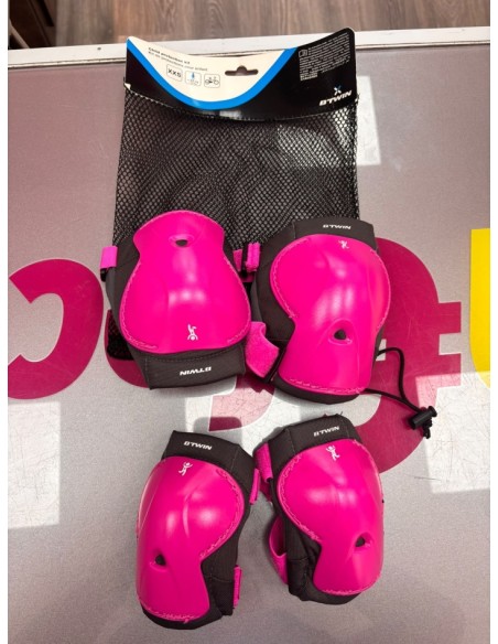 7-7-89906-1-Protecciones Patinaje Btwin Sin Uso