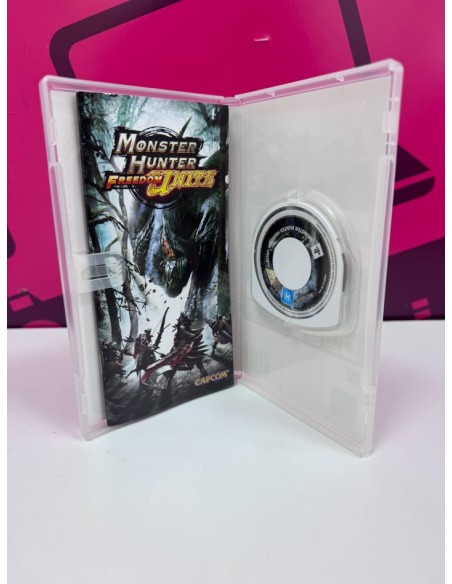 7-7-89918-1-Videojuego PSP Monster Hunter Freedom Unite