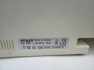 1-1-277087-5-Maquina Coser Pfaff 1040 Hobby