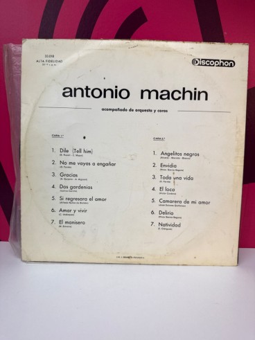 8-8-80283-2-Vinilo Antonio machin Bravo 1964