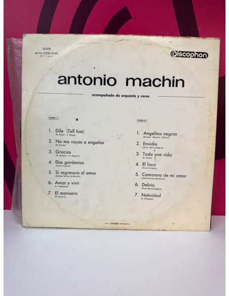 8-8-80283-2-Vinilo Antonio machin Bravo 1964