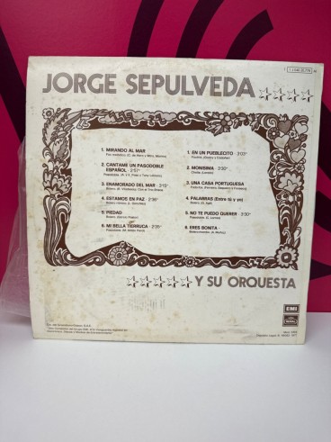 8-8-80279-2-Vinilo Jorge Sepulveda y su Orquesta