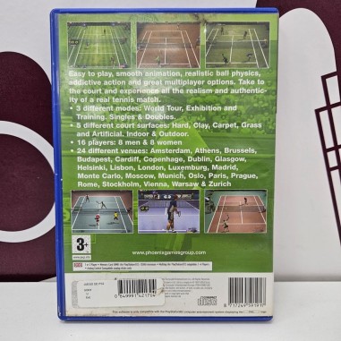 8-8-80231-2-Videojuego PS2 European Tennis Pro