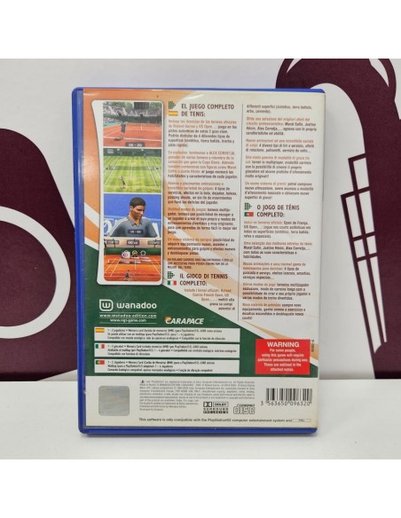 8-8-80243-3-Videojuego PS2 Roland Garros 2003