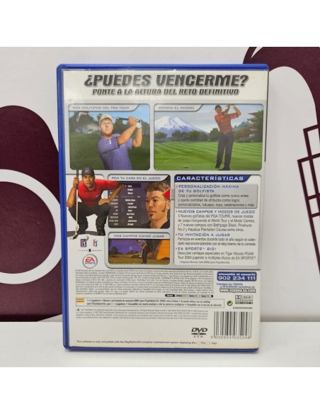 8-8-80248-2-Videojuego PS2 Tiger Woods PGA TOUR 2004