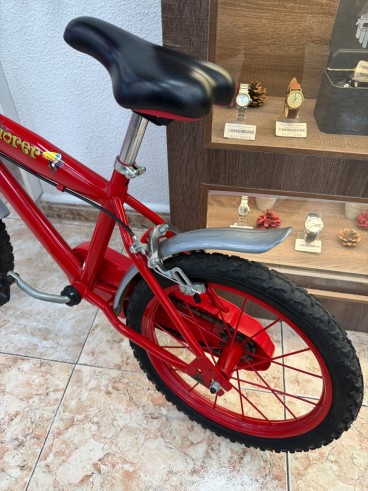 1-1-277436-4-Bicicleta Nino Roja Y Negra