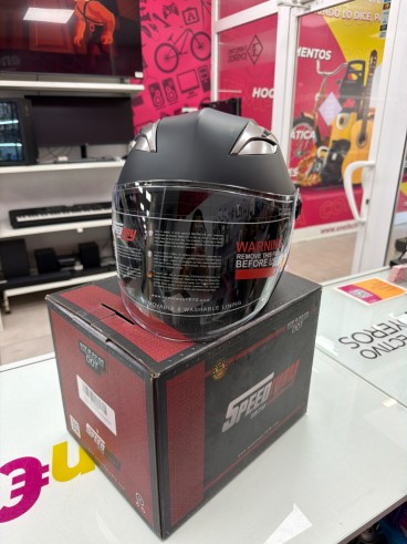 6-6-171458-1-Casco Jet Casco Jet Speedway 1970 Sin Uso Talla M