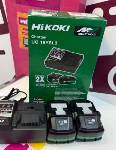 9-9-79590-1-Herramientas eléctricas Cargador uc18ysl3 2 baterías 5ah (sin uso)