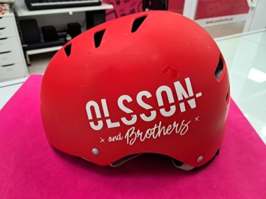 6-6-171483-1-Casco olsson Rojo para niñ
