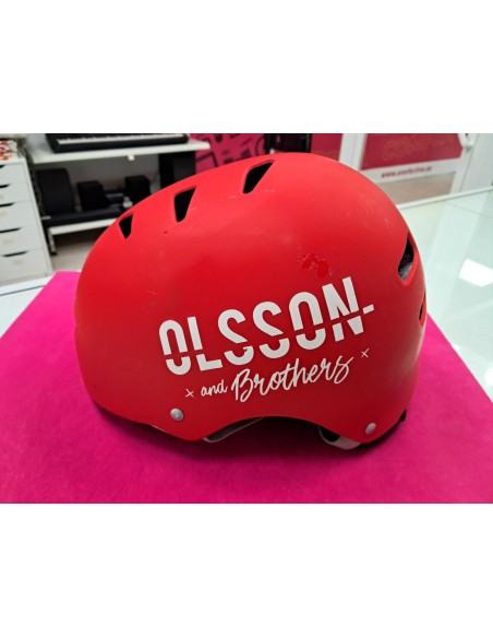 6-6-171483-1-Casco olsson Rojo para niñ