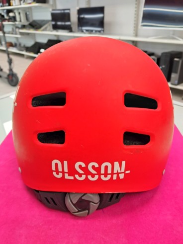 6-6-171483-2-Casco olsson Rojo para niñ
