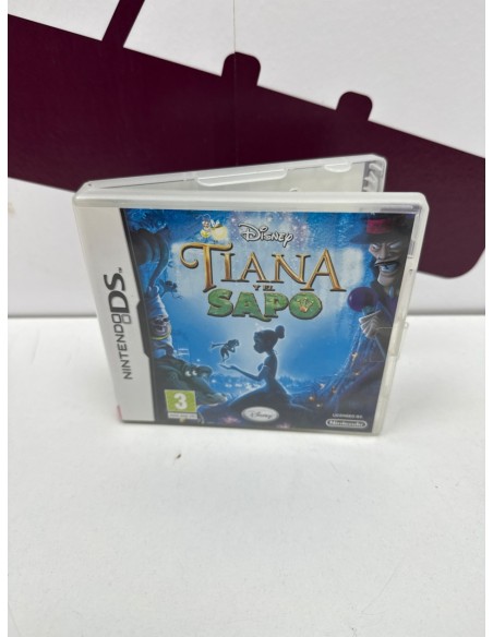 8-8-80620-2-Videojuego Nintendo DS Tiana y el Sapo