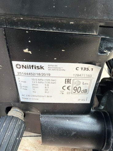 1-1-277823-5-Limpiadora Alta Presion Nilfisk C 135.7-6 Garden X-tra 
