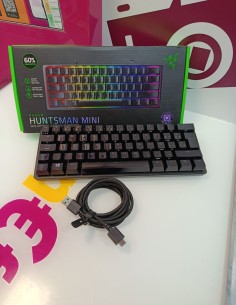9-9-79704-1-Teclado Alfanumérico Gaming Razer Huntsman Mini (60) RZ03-0339 2