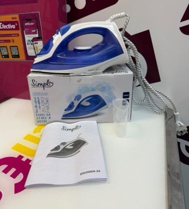 9-9-79763-1-Plancha Vapor Simpl 2000w (sin uso)