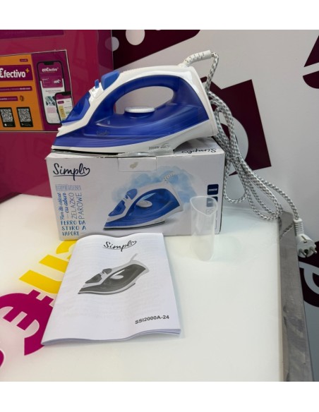 9-9-79763-1-Plancha Vapor Simpl 2000w (sin uso)