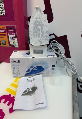 9-9-79763-2-Plancha Vapor Simpl 2000w (sin uso)