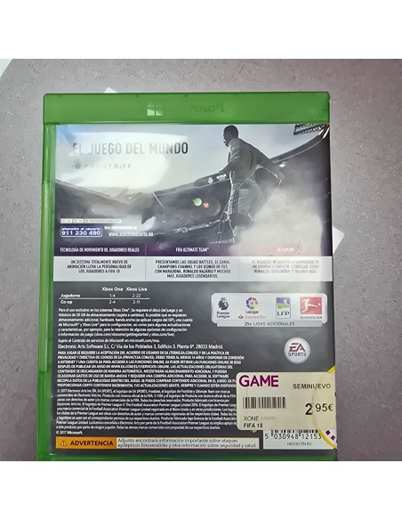 7-7-90460-3-Videojuego Xbox One fifa 18