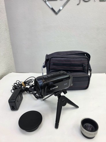 1-1-277979-2-Videocámara Digital Canon Legria Hf R68 Negra Objetivo Hama 