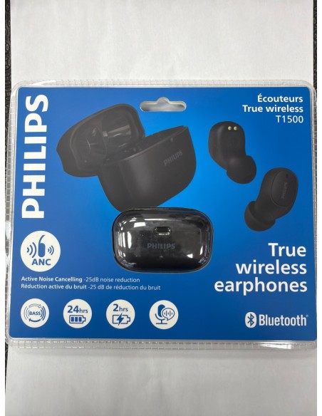 1-1-276550-1-Auriculares Philips T1500 ANC (Nuevo)