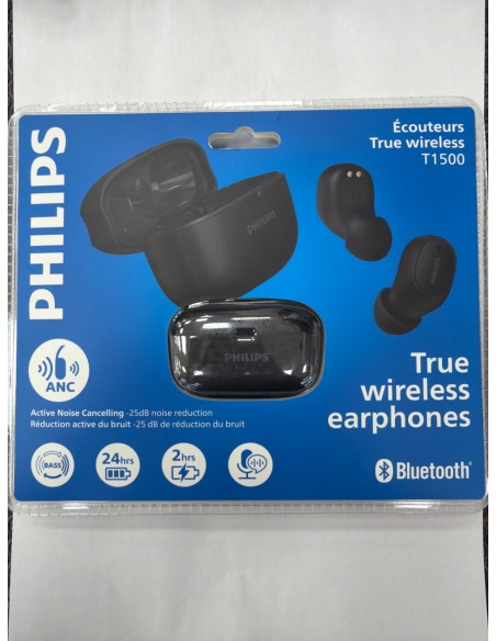 1-1-276552-1-Auriculares Philips T1500 ANC (Nuevo)