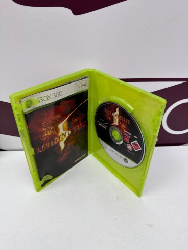 8-8-80707-3-Videojuego Xbox 360 Resident Evil 5