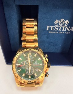 7-7-89252-1-Reloj Pulsera Caballero Festina Reloj De Acero Inoxidable 316l 