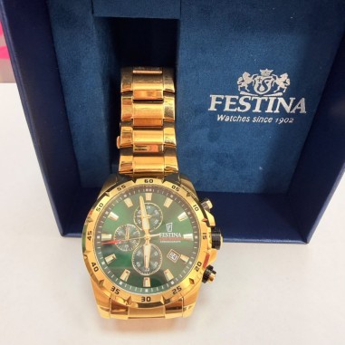 7-7-89252-1-Reloj Pulsera Caballero Festina Reloj De Acero Inoxidable 316l 