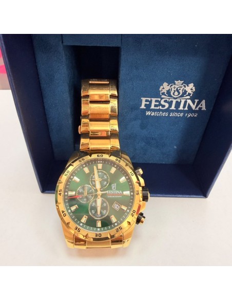 7-7-89252-1-Reloj Pulsera Caballero Festina Reloj De Acero Inoxidable 316l 