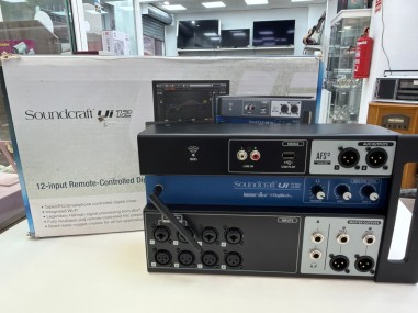 1-1-278368-1-Música Profesional Mezclador 12 Canales Soundcraft Iu12